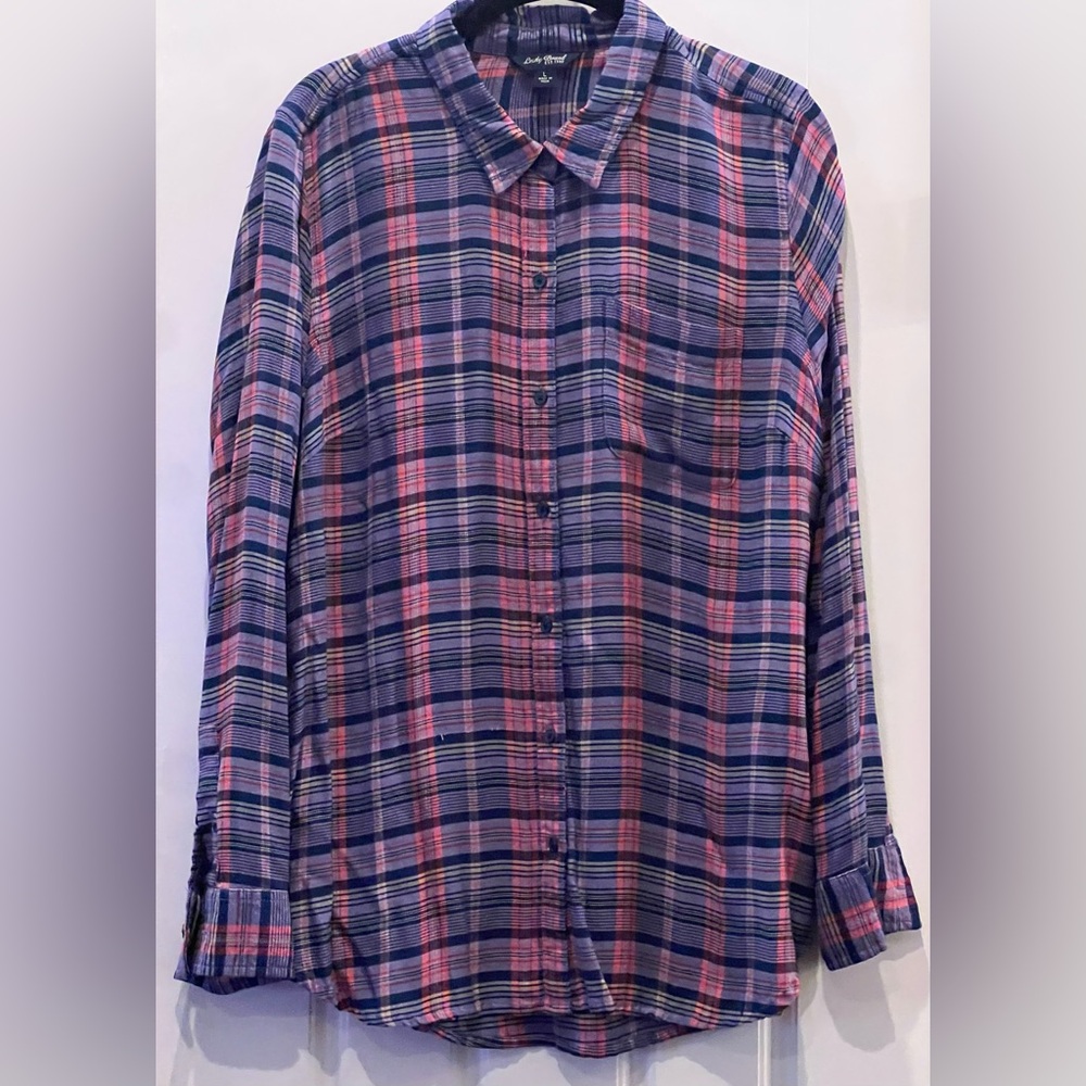 Lucky Brand Plaid Shirt